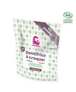 Dentifrice à croquer - Ortie Menthe BIO, 30 g